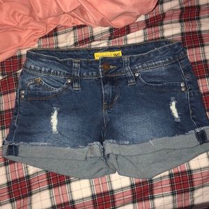 YMI jean shorts NEVER WORN!!!